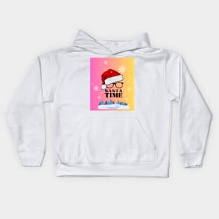 Christmas of the Santa time Kids Hoodie